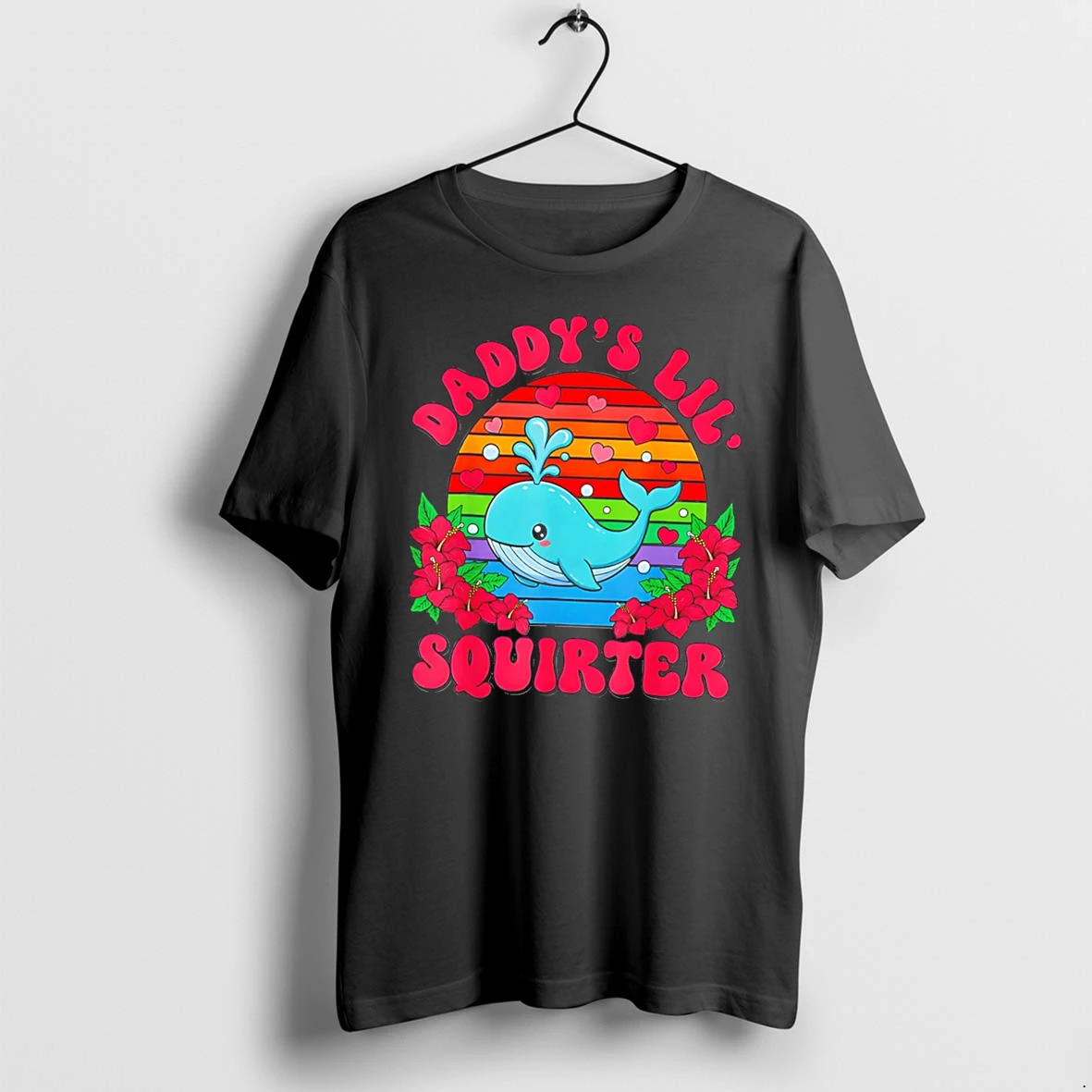 Officials Inappropriate Funny Daddys Lil Squirter Embarrassing Women Tee Premium T Shirt Sweatshirt Hoodie
