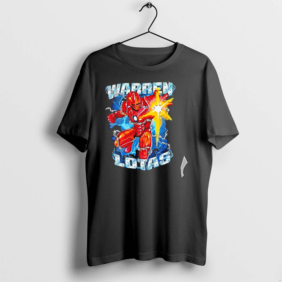 Officials Iron Man Warren Lotas Marvel Comics Superhero Premium T Shirt Sweatshirt Hoodie