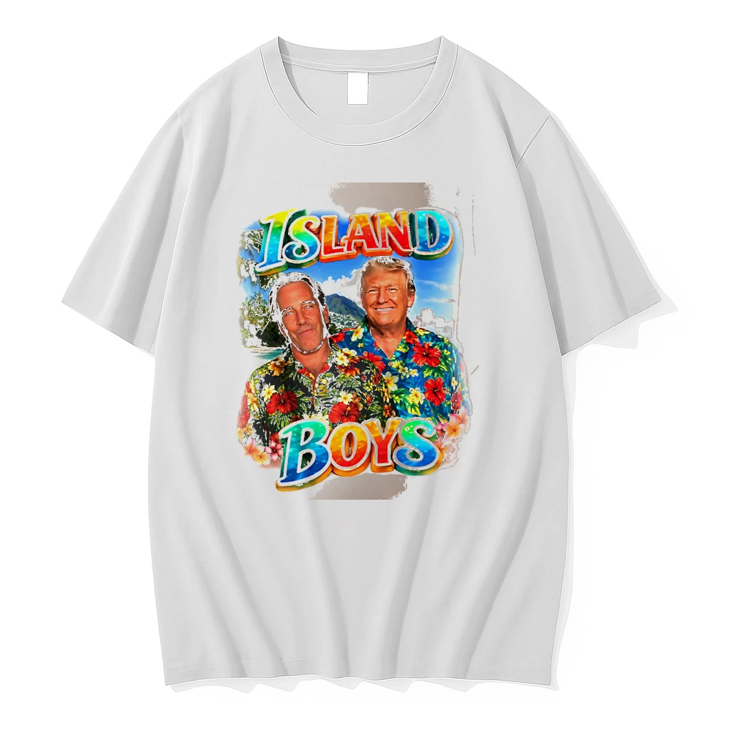 Officials Island Boys Jeffrey Epstein Donald Trump White Premium T Shirt Sweatshirt Hoodie