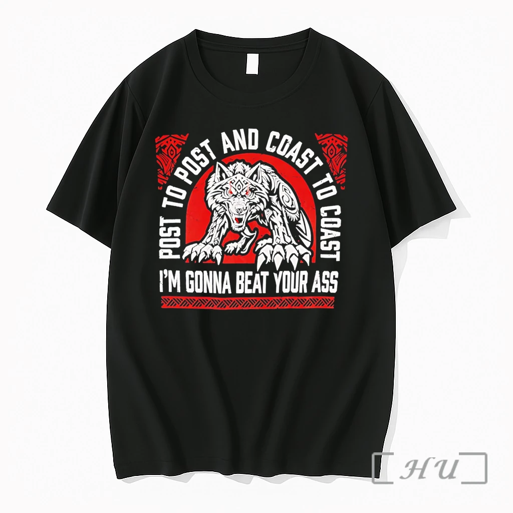Officials Jacob Fatu Superstar Post To Post And Coast To Coast Im Gonna Beat Your Ass Tee Premium T Shirts Sweater Hoodie