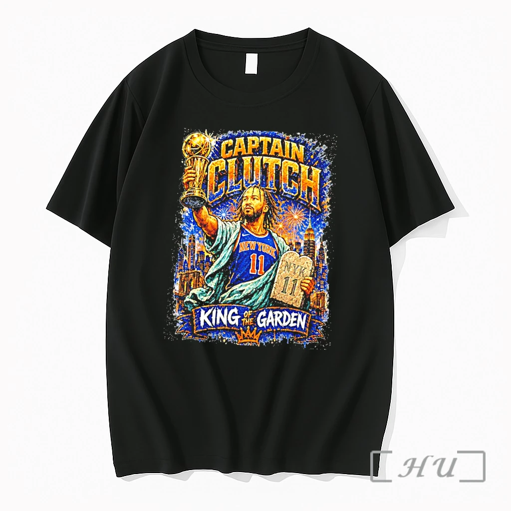 Officials Jalen Brunson Captain Clutch King Of The Garden New York Knicks 2026 Nba Champions Tee Premium T Shirts Sweater Hoodie