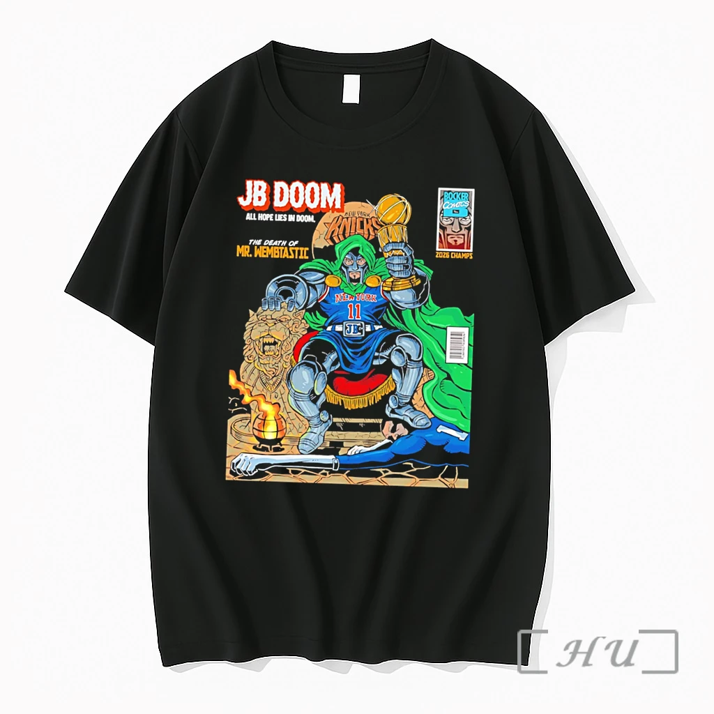 Officials Jalen Brunson Jb Doom The Death Of Mr Wembtastic Ny Knicks 2026 Champions Tee Premium T Shirts Sweater Hoodie