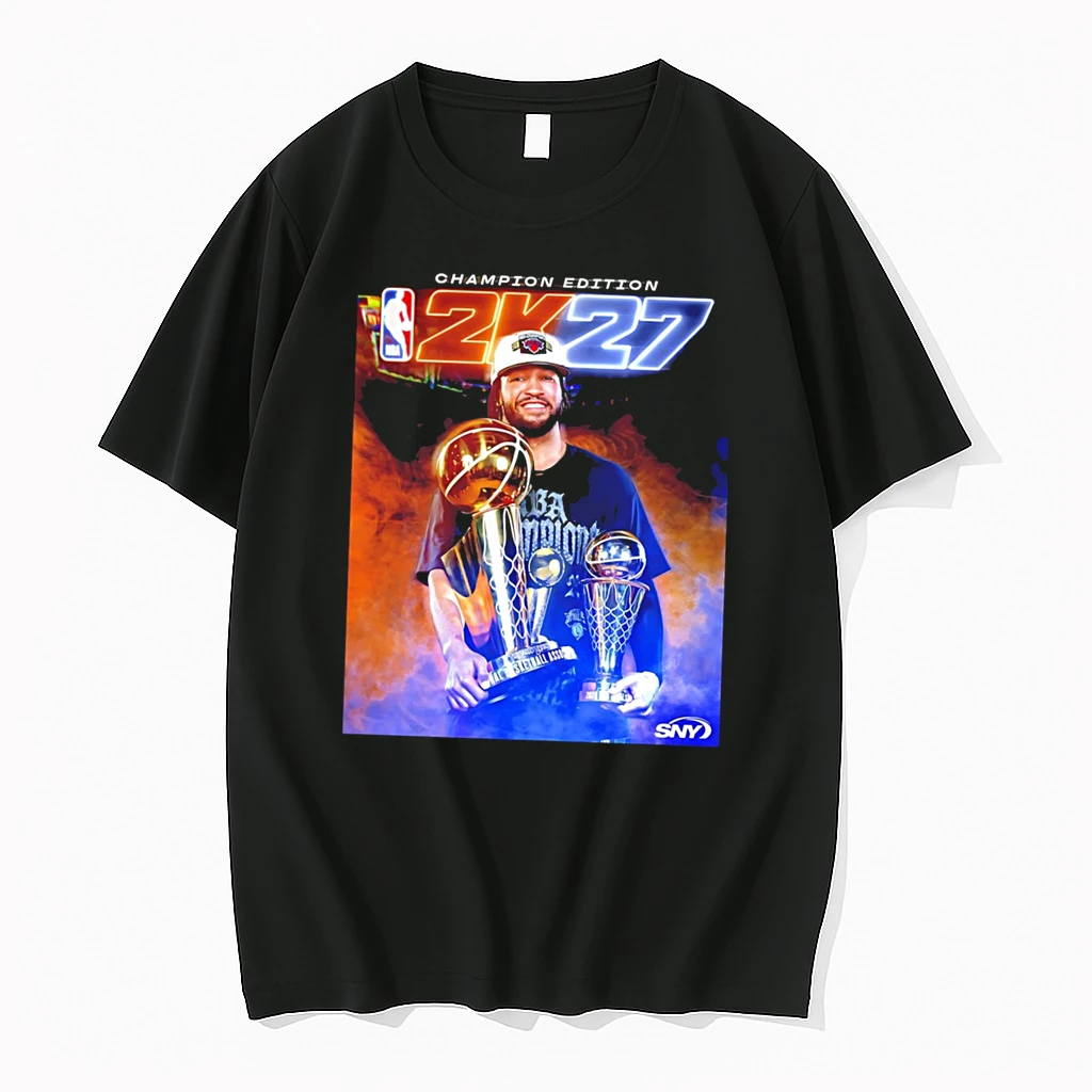 Officials Jalen Brunson Nba 2k27 Champion Edition New York Knicks Tee Premium T Shirt Sweatshirt Hoodie
