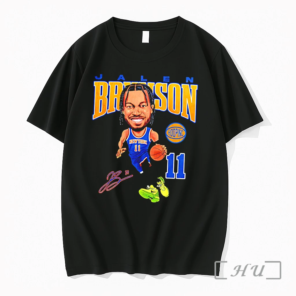 Officials Jalen Brunson New York Basketball 2026 Champion Comic Signature Tee Premium T Shirts Sweater Hoodie