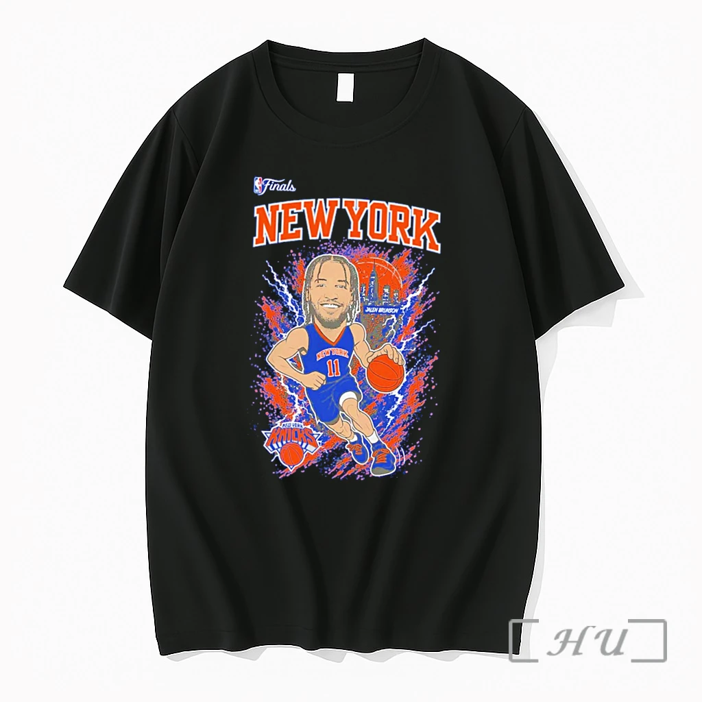 Officials Jalen Brunson New York Knicks 2026 Nba Finals Champions Player Tee Premium T Shirts Sweater Hoodie
