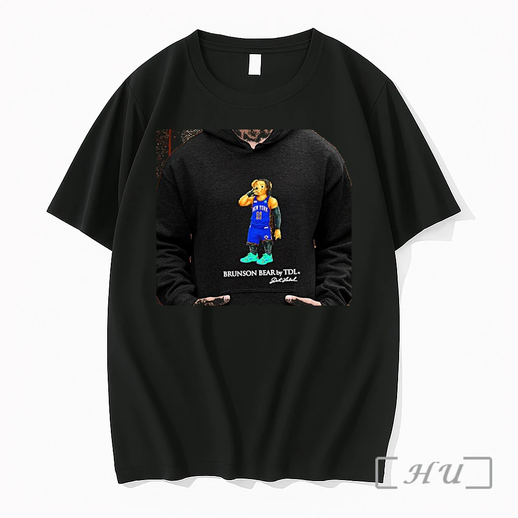 Officials Jalen Brunson New York Knicks Brunson Bear By Tdl Dut Label Basketball Premium T Shirts Sweater Hoodie