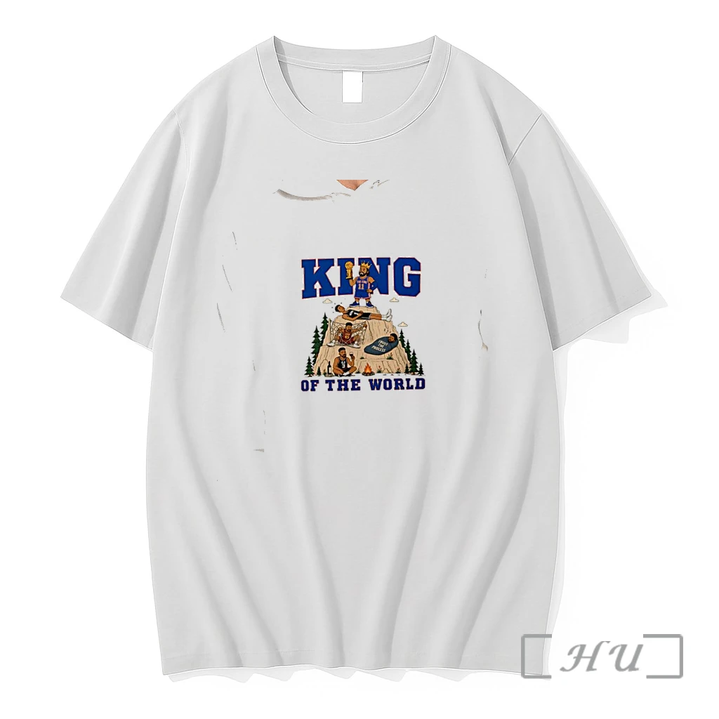 Officials Jalen Brunson New York Knicks King Of The World Wemby Spida Trust The Process Premium T Shirts Sweater Hoodie