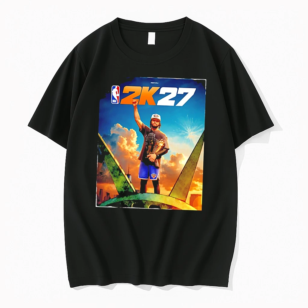 Officials Jalen Brunson New York Knicks Nba 2k27 Champion Concept Tee Premium T Shirt Sweatshirt Hoodie