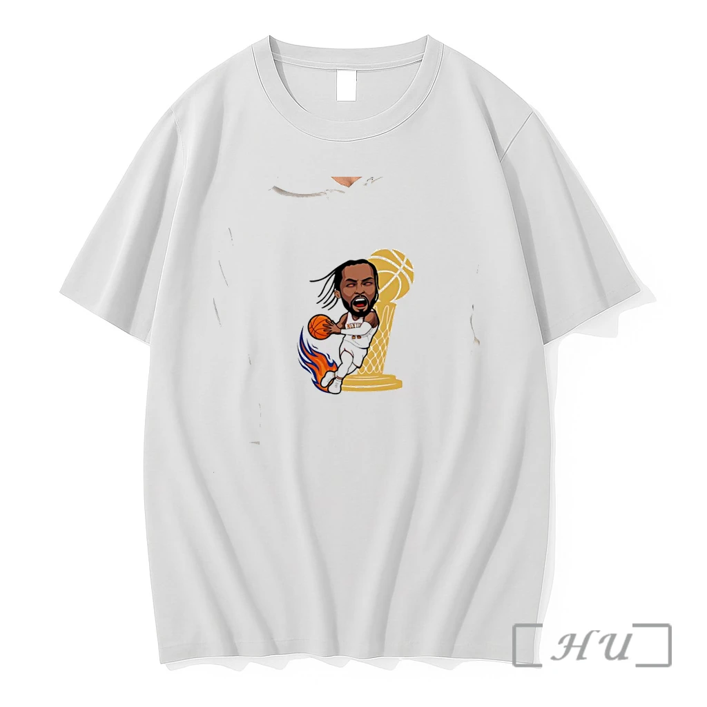 Officials Jalen Brunson New York Knicks Nba Champions 2026 Larry O Brien Trophy Cartoon Premium T Shirts Sweater Hoodie