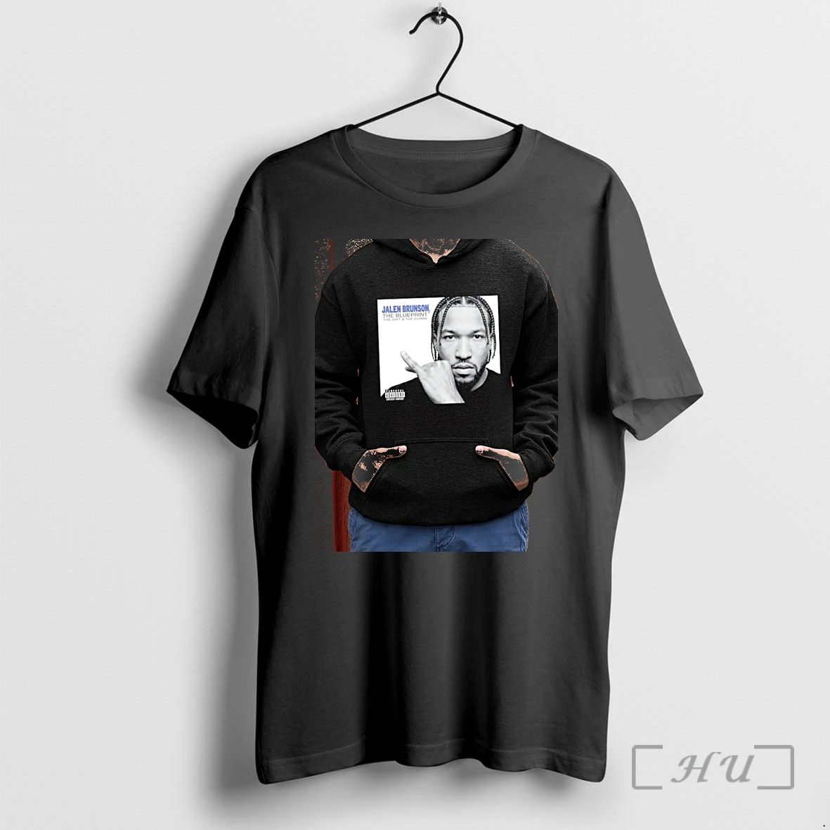 Officials Jalen Brunson New York Knicks Nba Champions 2026 The Blueprint The Gift The Curse Premium T Shirts Sweater Hoodie