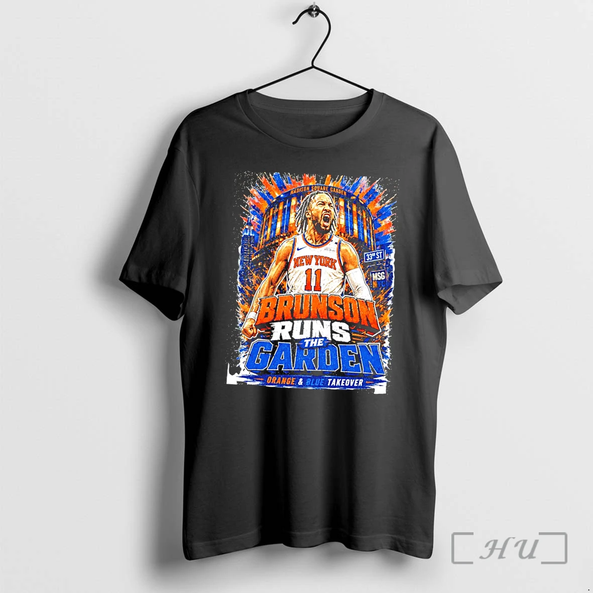 Officials Jalen Brunson Runs The Garden New York Knicks 2026 Nba Champions Tee Premium T Shirts Sweater Hoodie