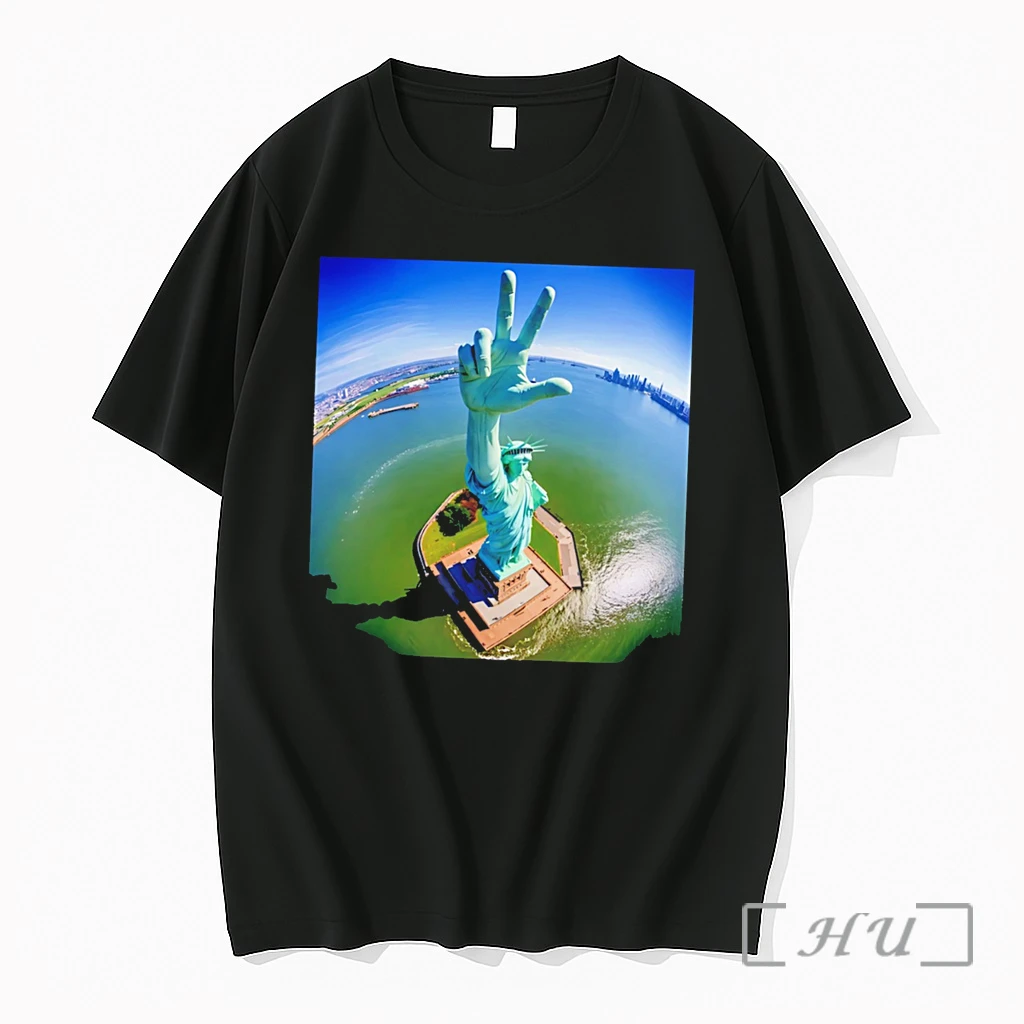 Officials Jalen Brunson Statue Of Liberty New York Knicks Champions 2026 Tee Premium T Shirts Sweater Hoodie
