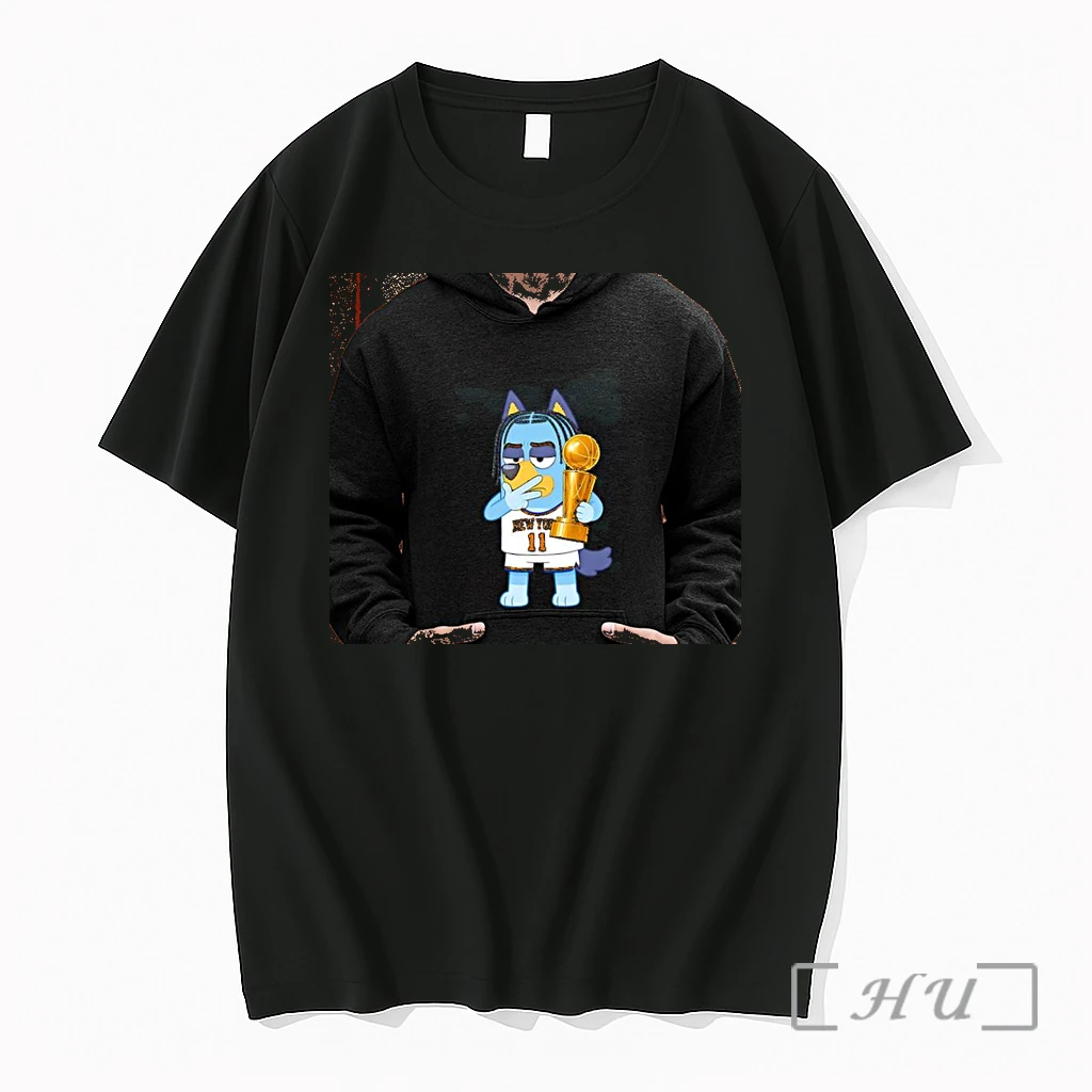 Officials Jalen Brunson X Bluey New York Knicks Nba Champions 2026 Larry O Brien Trophy Premium T Shirts Sweater Hoodie
