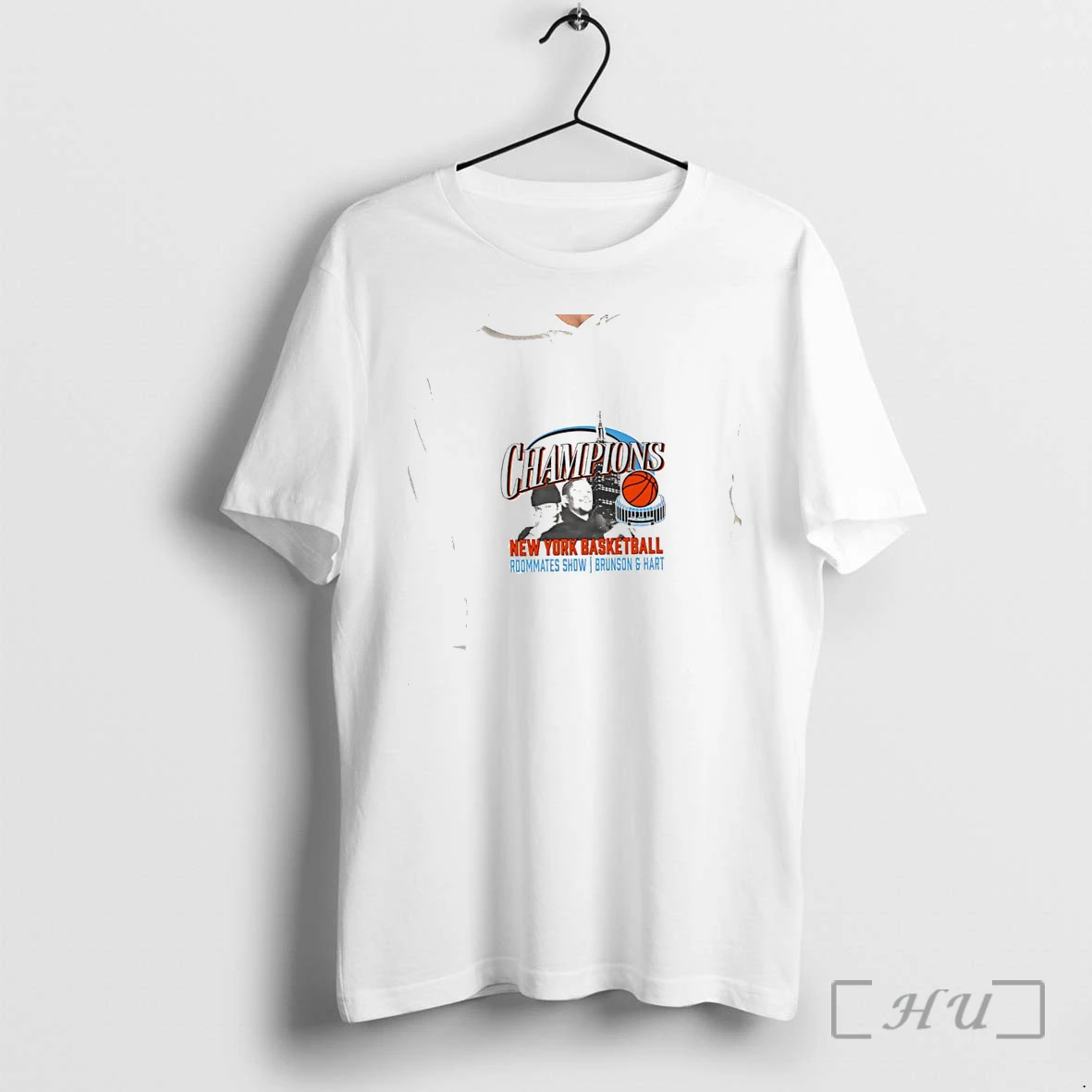Officials Jalen Brunson And Josh Hart New York Knicks Champions 2026 Basketball Roommates Premium T Shirts Sweater Hoodie