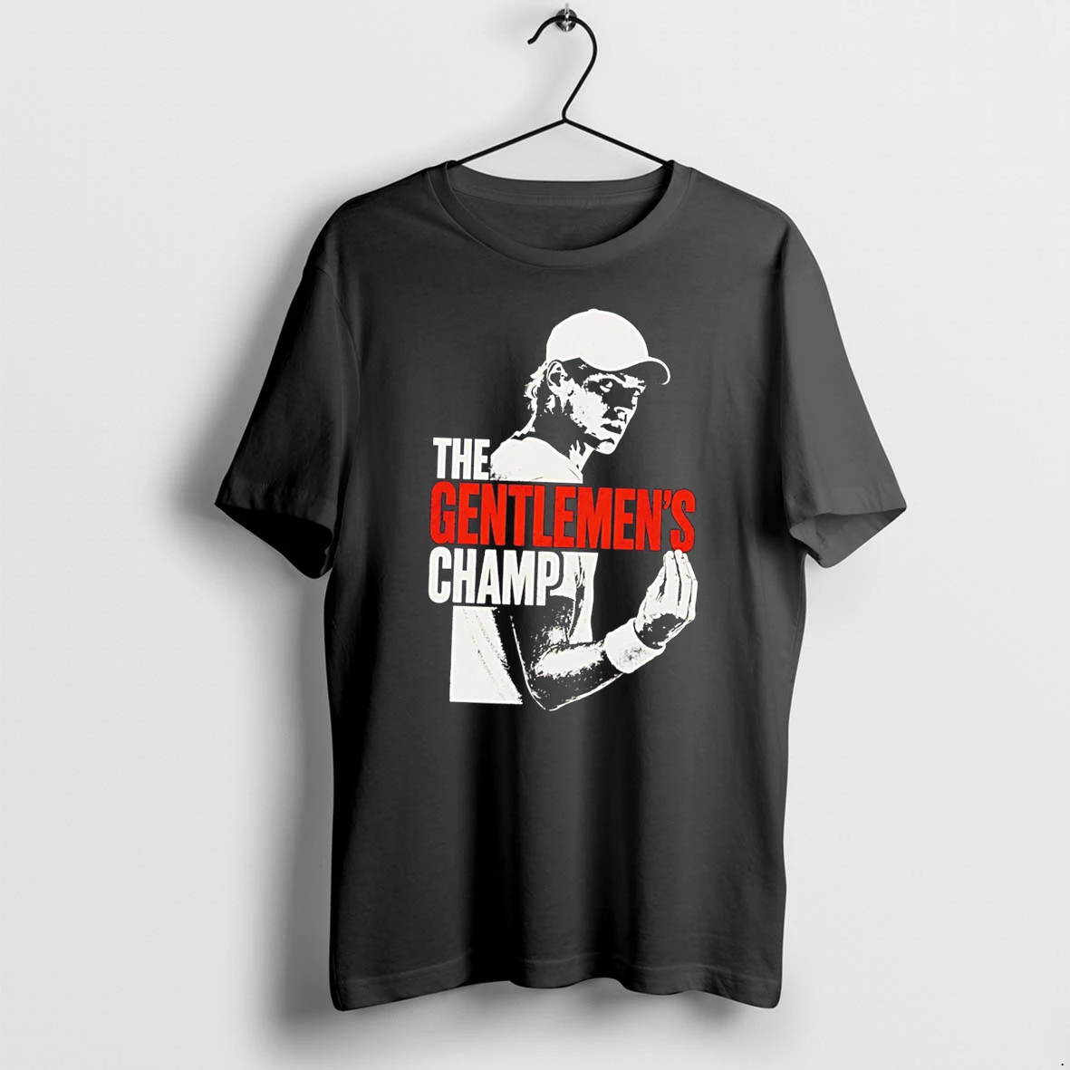 Officials Jannik Sinner The Gentlemens Champ Tennis Tee Premium T Shirt Sweatshirt Hoodie