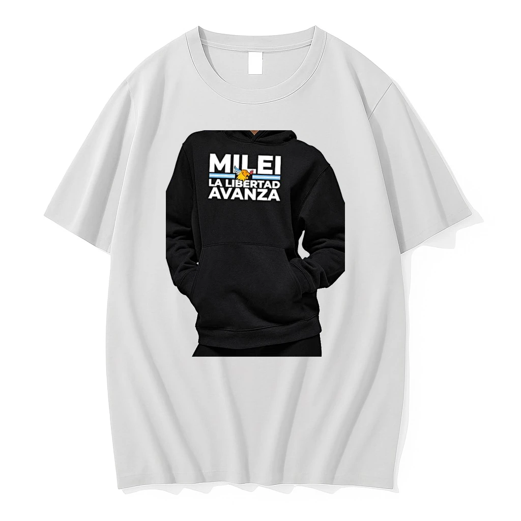 Officials Javier Milei La Libertad Avanza Lion Logo Premium T Shirt Sweatshirt Hoodie