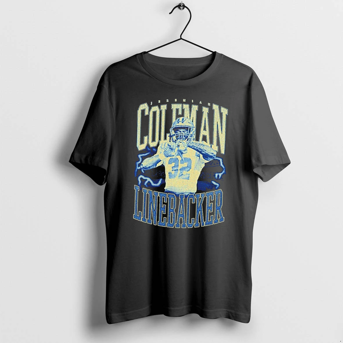 Officials Jeremiah Coleman 32 Linebacker Football Vintage Tee Premium T Shirt Sweatshirt Hoodie