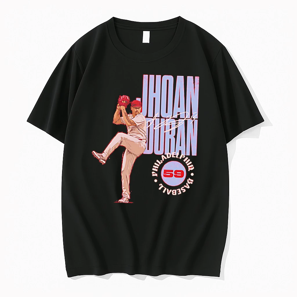 Officials Jhoan Duran Philadelphia Phillies Stamp Signature Tee Premium T Shirt Sweatshirt Hoodie