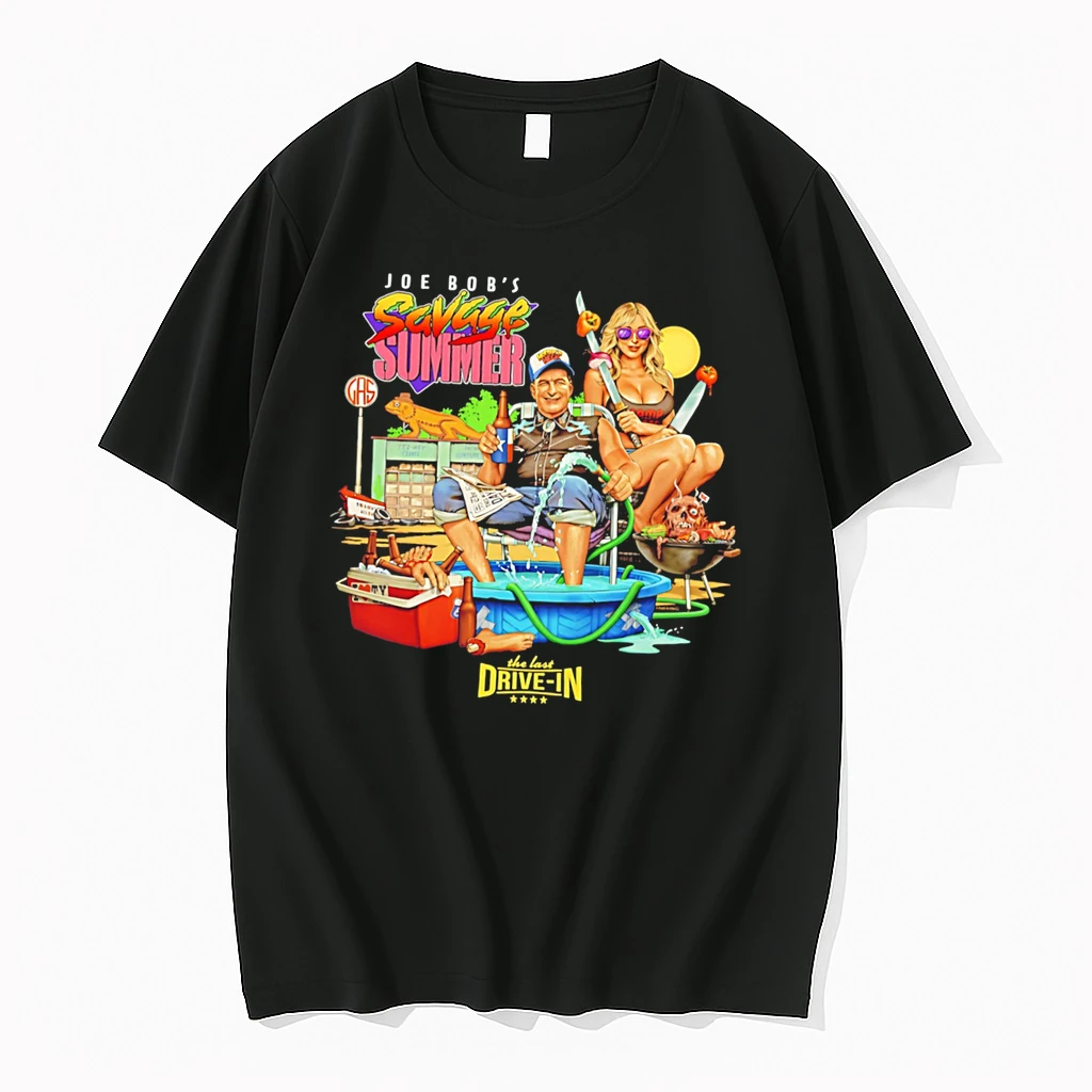 Officials Joe Bobs Savage Summer The Last Drive In Cartoon Tee Premium T Shirt Sweatshirt Hoodie