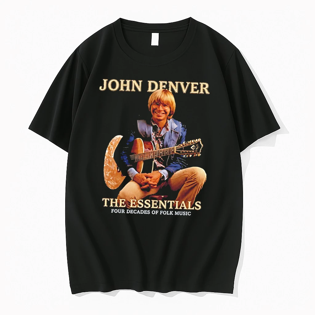 Officials John Denver The Essentials Four Decades Of Folk Music Tee Premium T Shirt Sweatshirt Hoodie