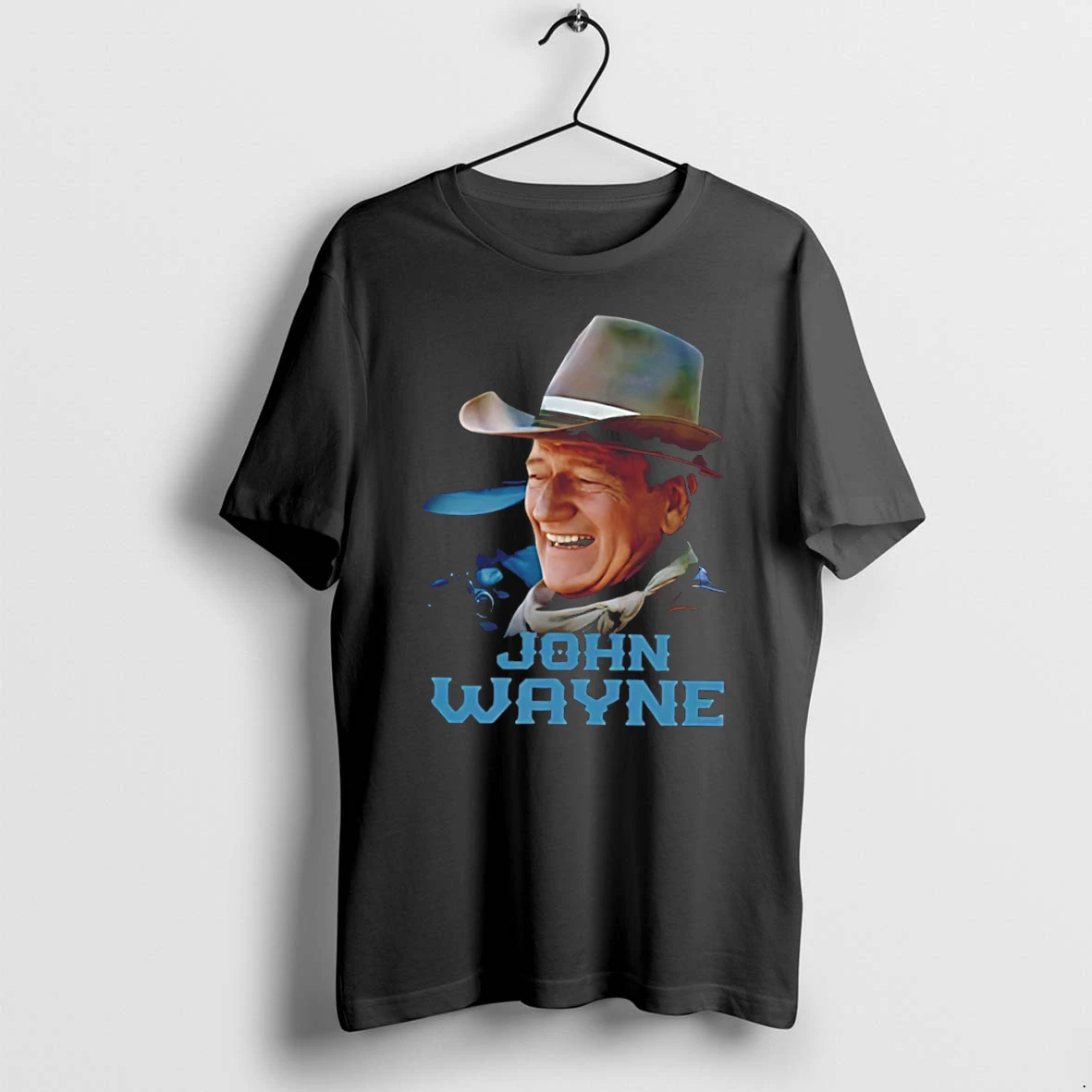 Officials John Wayne Portrait Western Actor Legend Tee Premium T Shirt Sweatshirt Hoodie