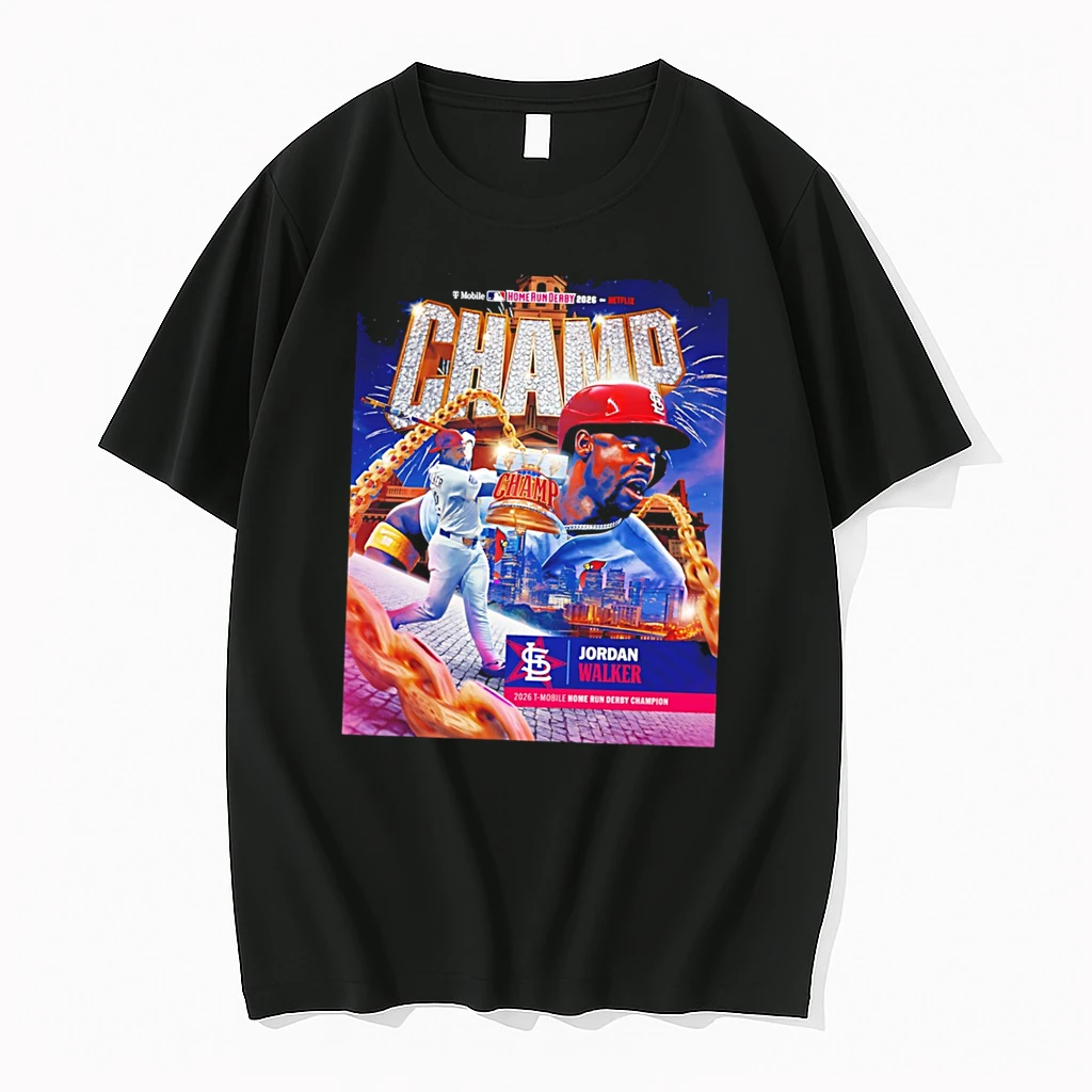 Officials Jordan Walker St Louis Cardinals 2026 T Mobile Home Run Derby Champion Tee Premium T Shirt Sweatshirt Hoodie