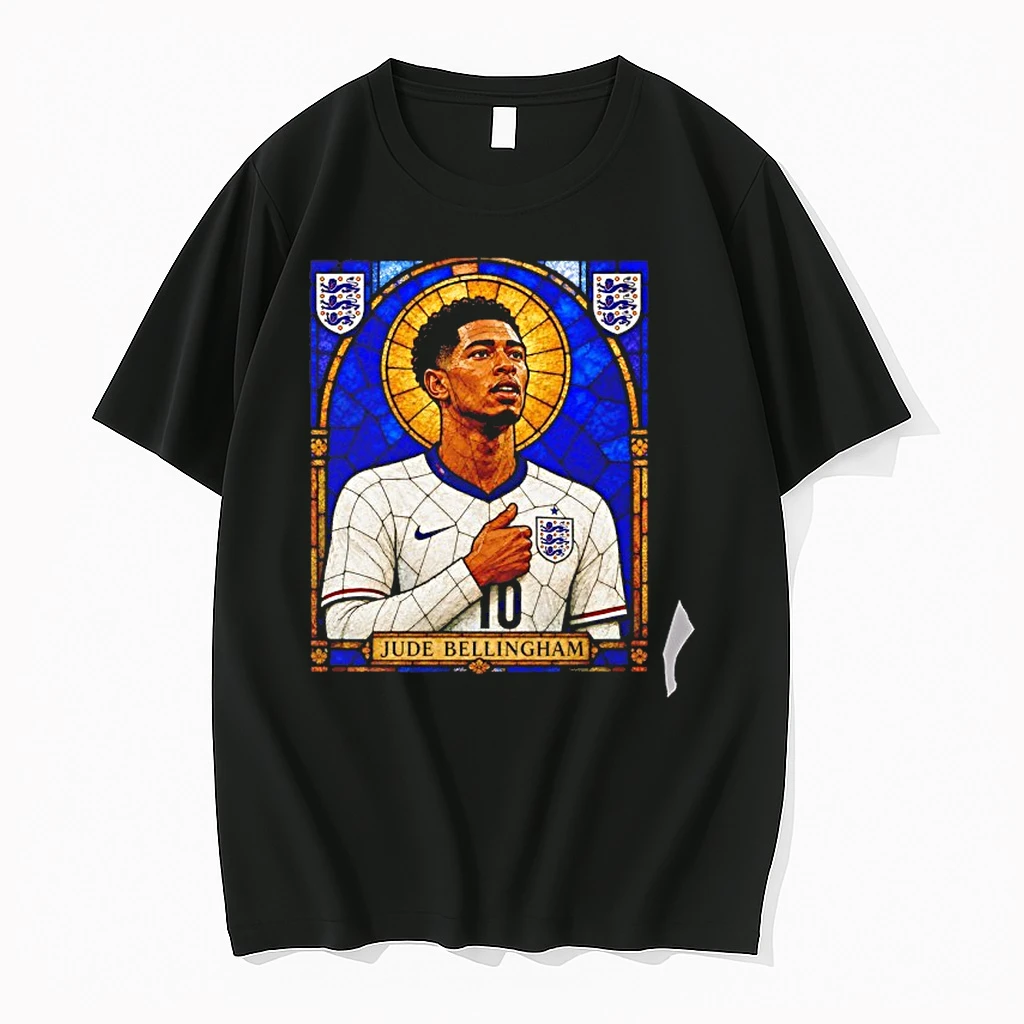 Officials Jude Bellingham England National Team Stained Glass Premium T Shirt Sweatshirt Hoodie
