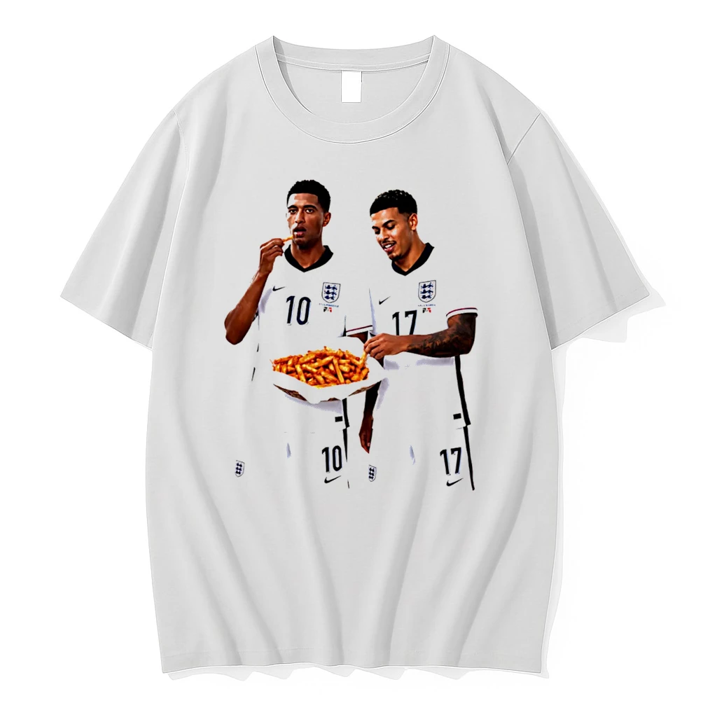 Officials Jude Bellingham Morgan Rogers Eating Orange Chips Mural Stourbridge Halesowen Tee Premium T Shirt Sweatshirt Hoodie
