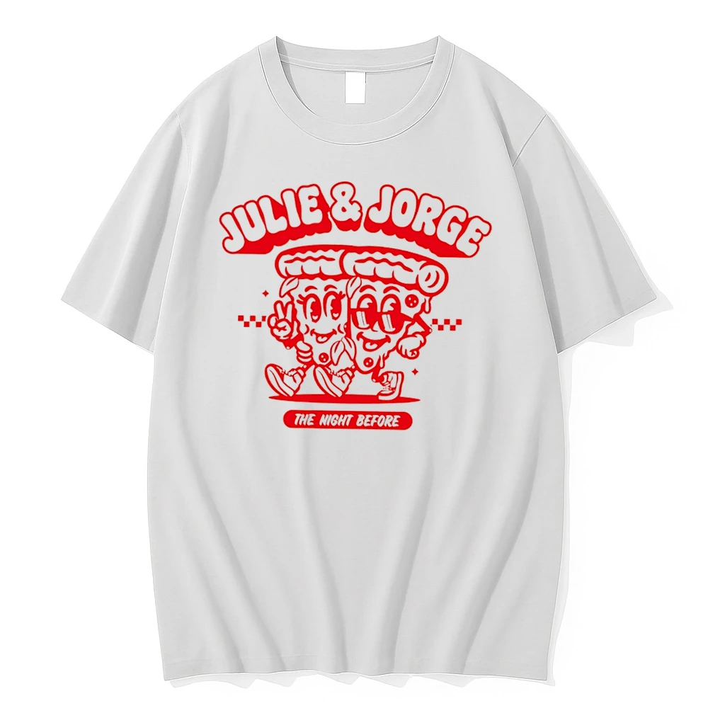 Officials Julie Jorge The Night Before Pizza Couple Tee Premium T Shirt Sweatshirt Hoodie