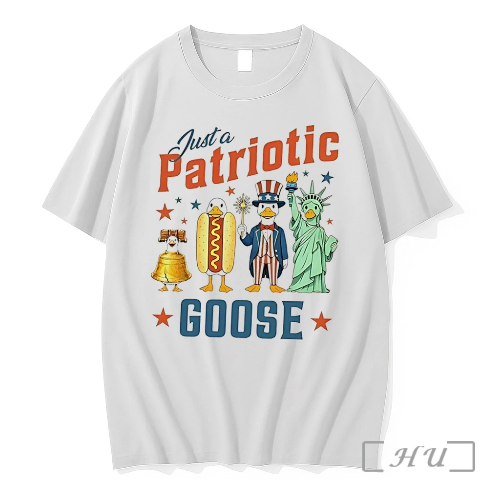 Officials Just A Patriotic Goose Graphic Tee Premium T Shirts Sweater Hoodie