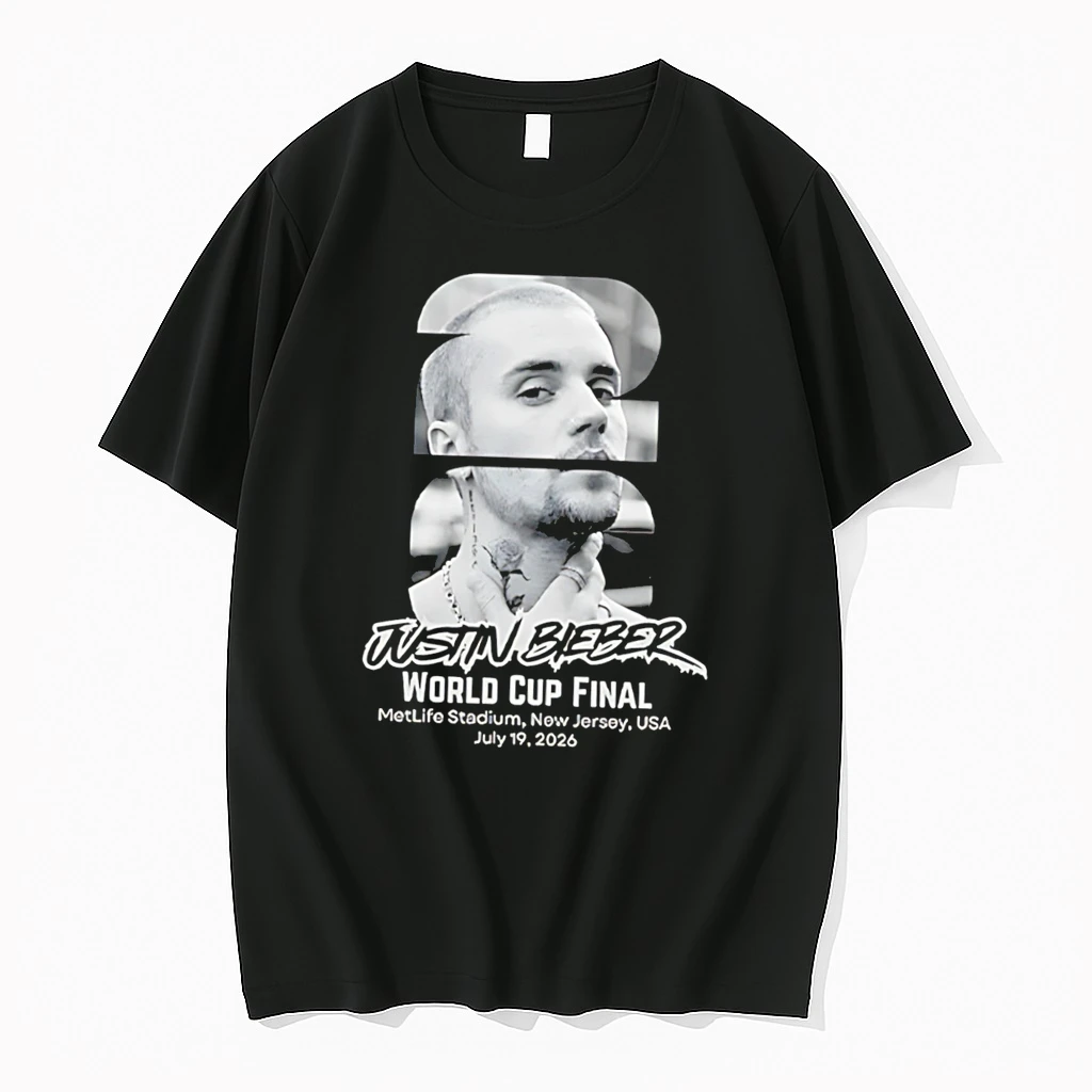 Officials Justin Bieber 2026 World Cup Final Half Time Concert Tee Premium T Shirt Sweatshirt Hoodie
