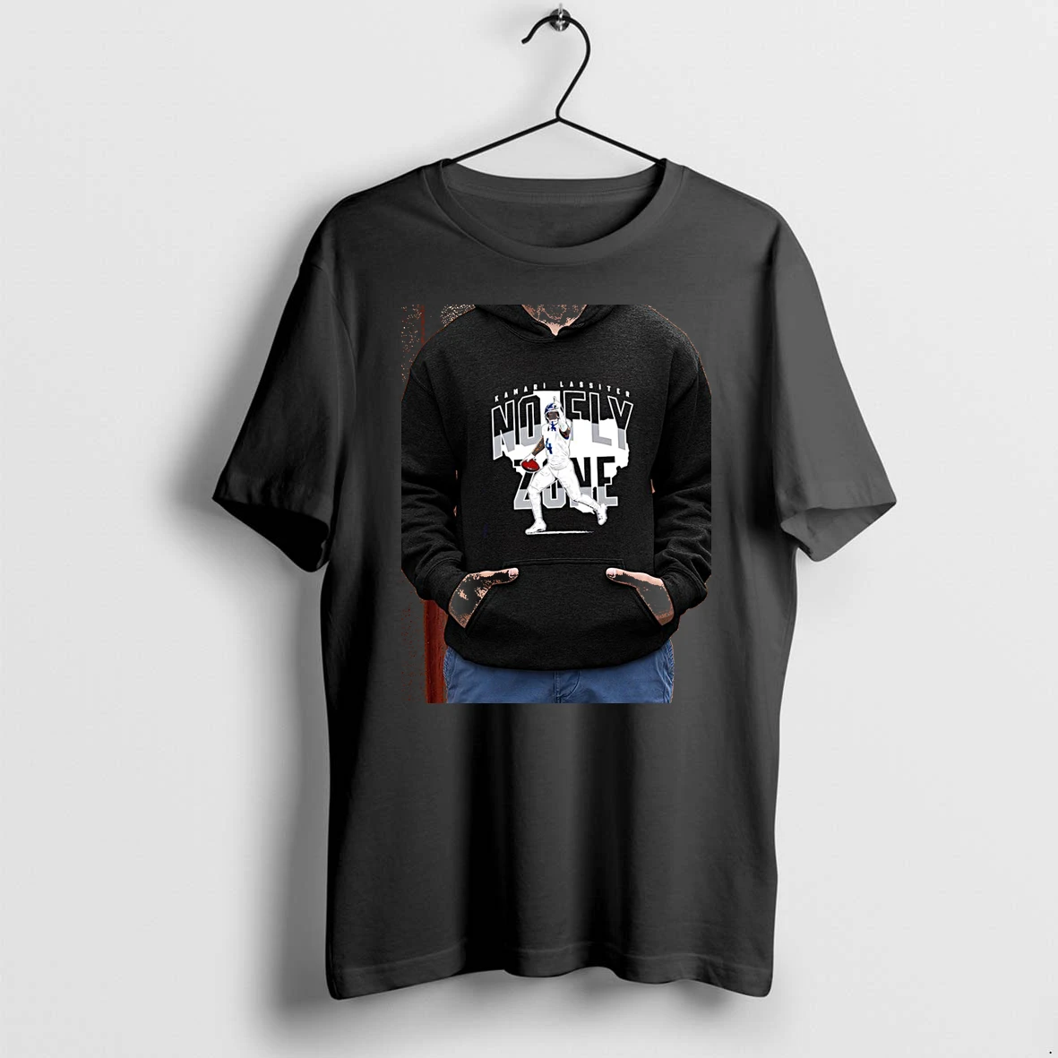 Officials Kamari Lassiter Houston Texans No Fly Zone Nfl Player Premium T Shirt Sweatshirt Hoodie