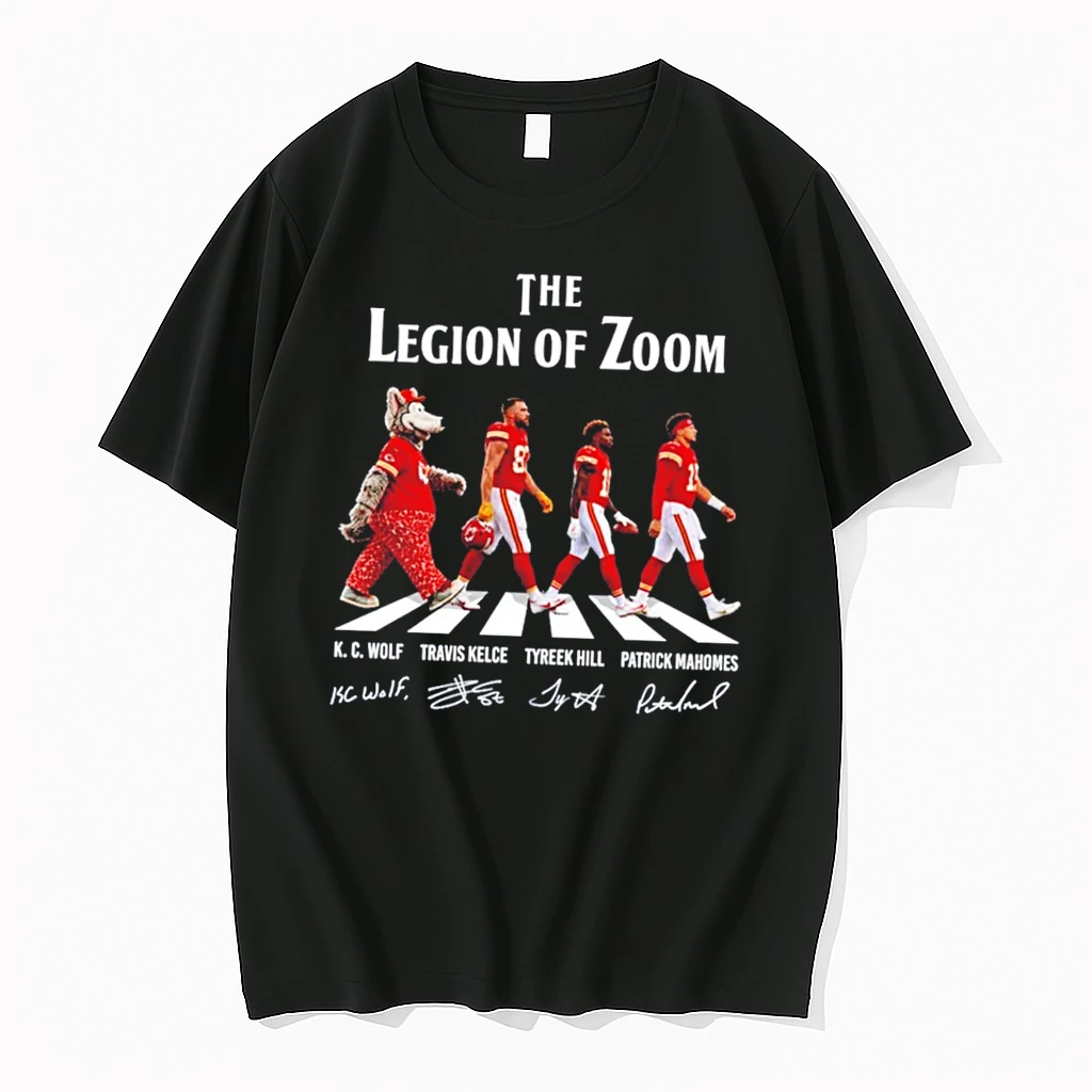 Officials Kansas City Chiefs The Legion Of Zoom Signature Tee Premium T Shirt Sweatshirt Hoodie