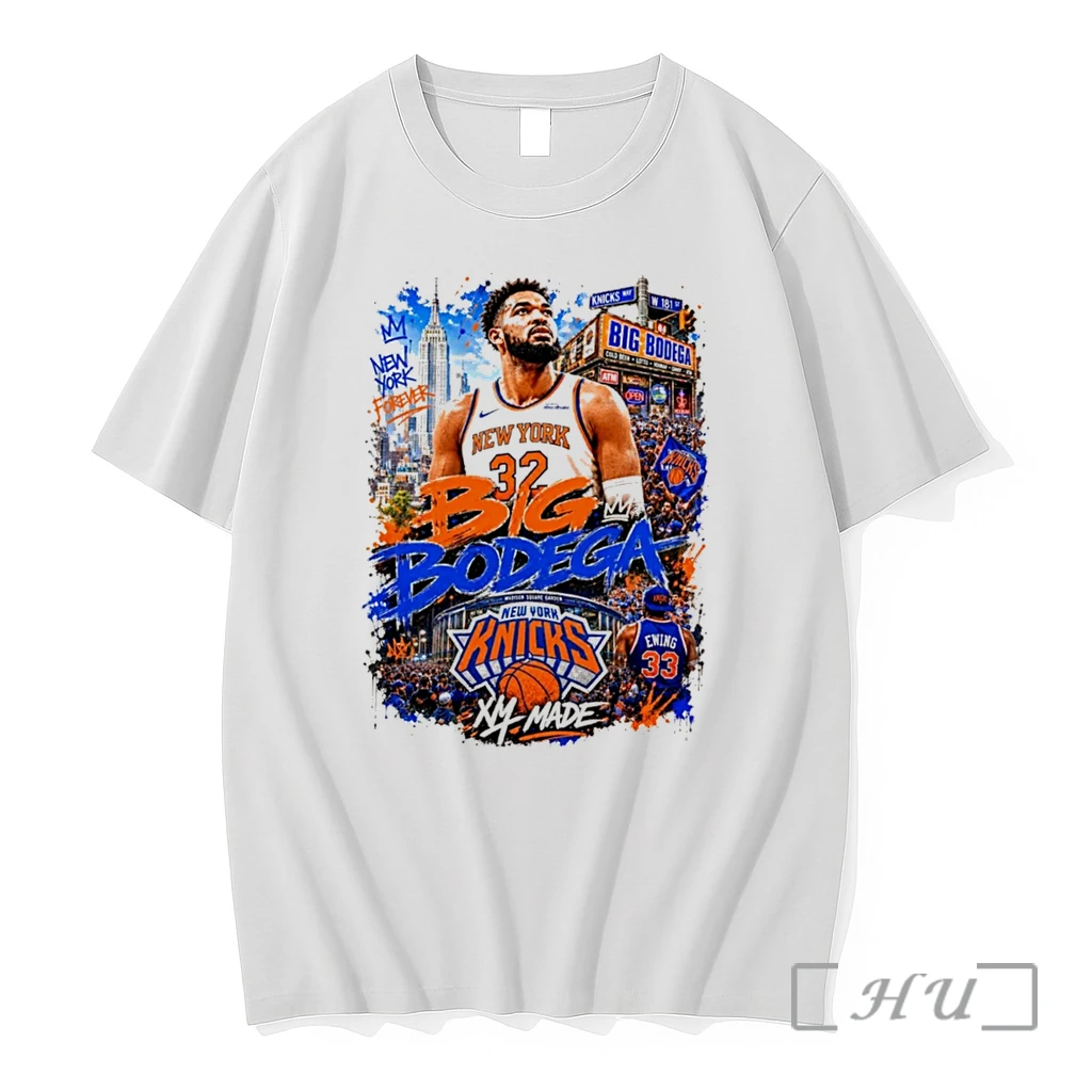 Officials Karl Anthony Towns The Big Bodega New York Knicks 2026 Nba Champions Graphic Tee Premium T Shirts Sweater Hoodie