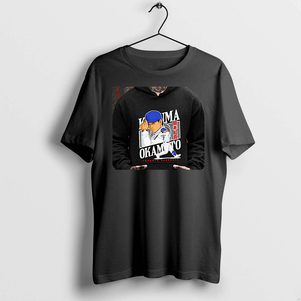 Officials Kazuma Okamoto Yomiuri Giants Mlb Toronto Baseball Number 7 Premium T Shirt Sweatshirt Hoodie