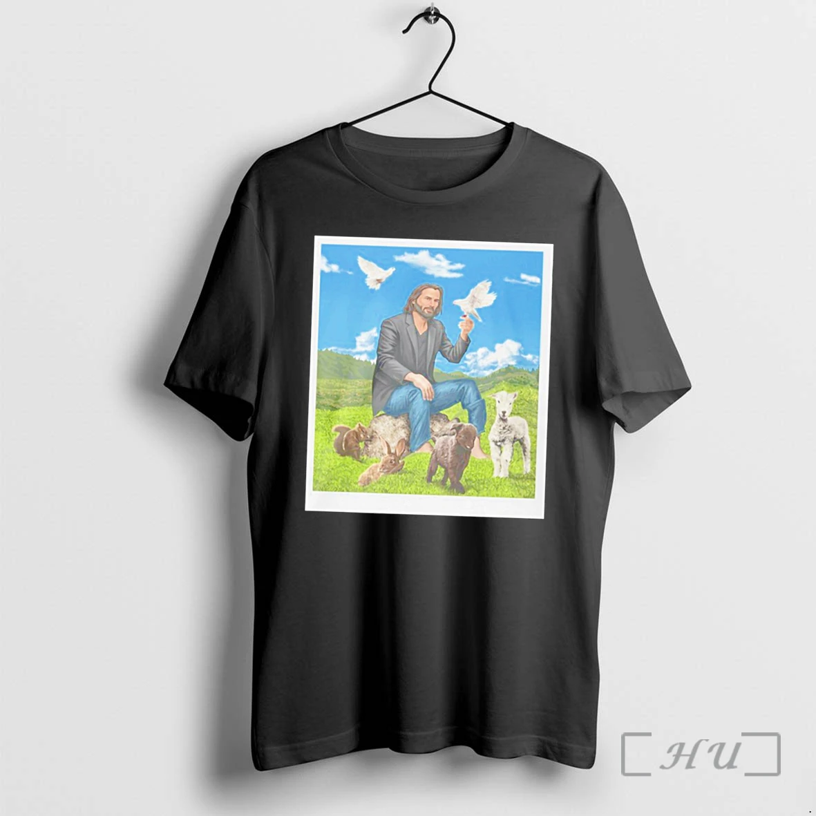 Officials Keanu Reeves And Animal Steppe Tee Premium T Shirts Sweater Hoodie