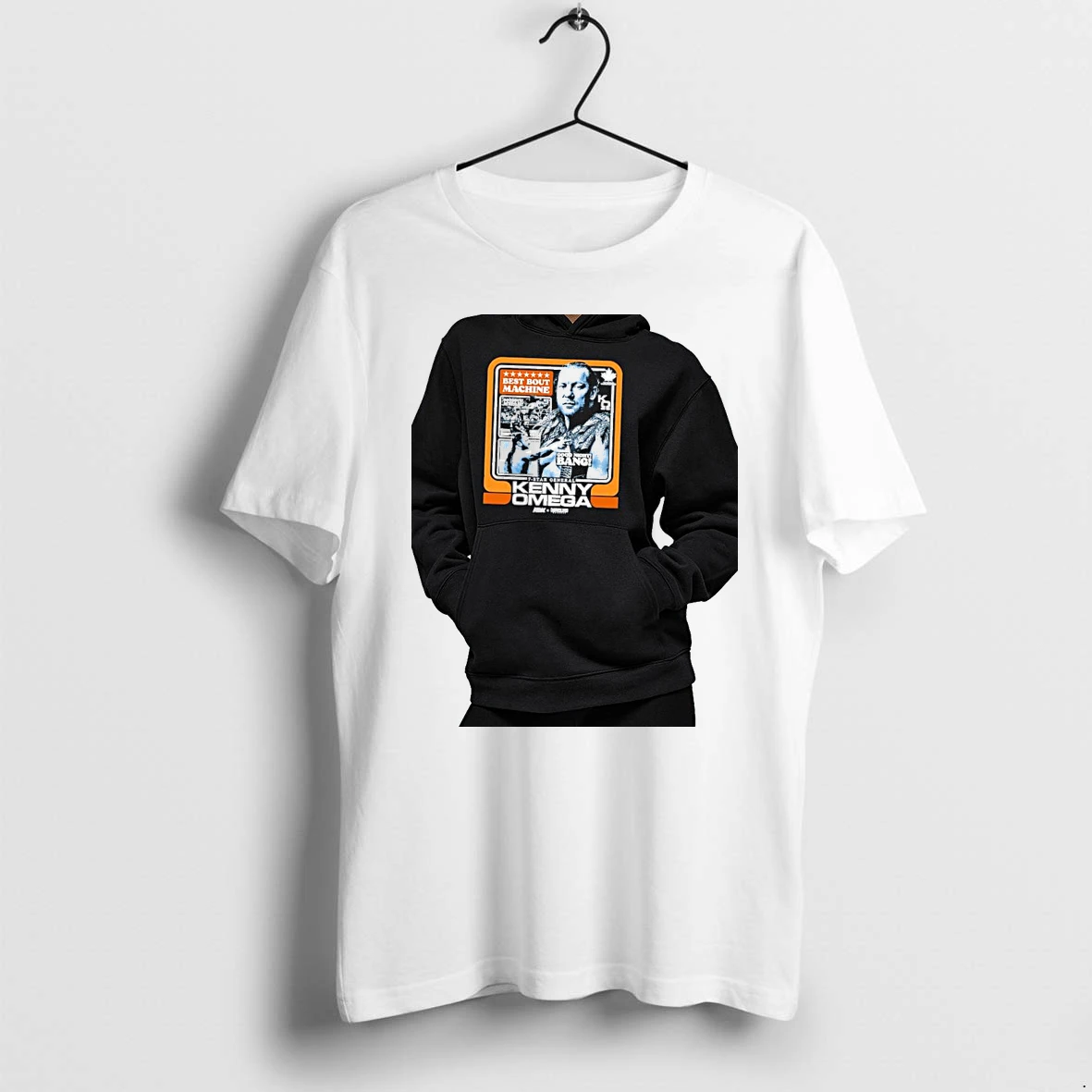 Officials Kenny Omega Aew Best Bout Machine 7 Star General Goodbye Mwah Good Night Bang Premium T Shirt Sweatshirt Hoodie
