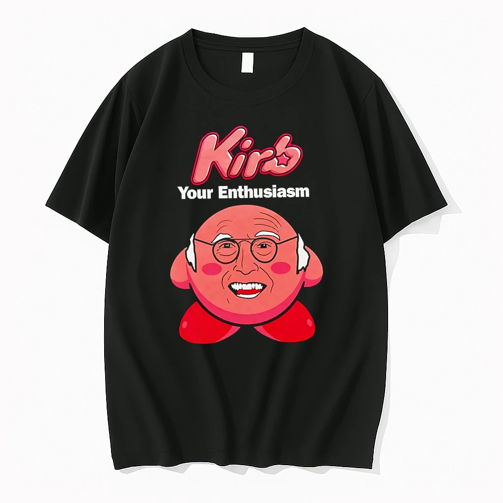 Officials Kirb Your Enthusiasm Kirby Larry David Premium T Shirt Sweatshirt Hoodie