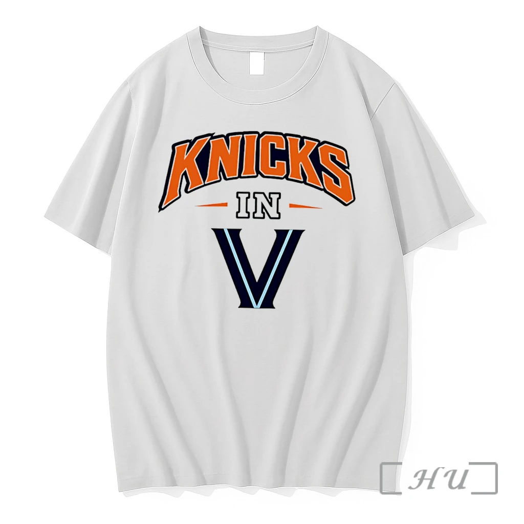 Officials Knicks In 5 V Logo Champions Tee Premium T Shirts Sweater Hoodie