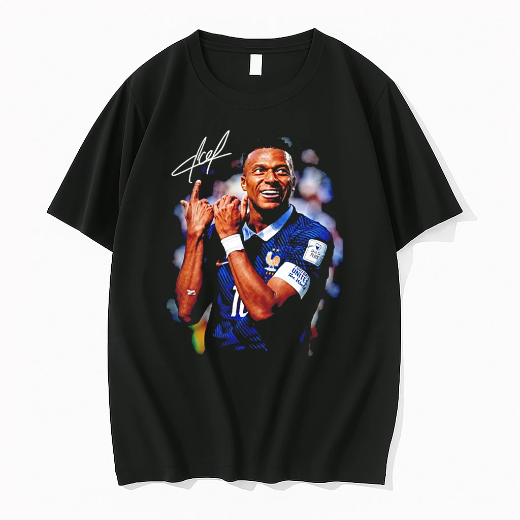 Officials Kylian Mbappe France National Football Team Legend Signature Tee Premium T Shirt Sweatshirt Hoodie