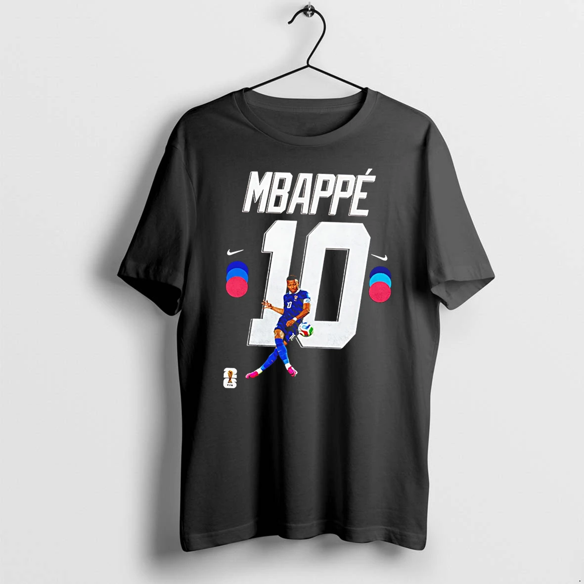Officials Kylian Mbappe France National Team Number 10 And Name Tee Premium T Shirt Sweatshirt Hoodie