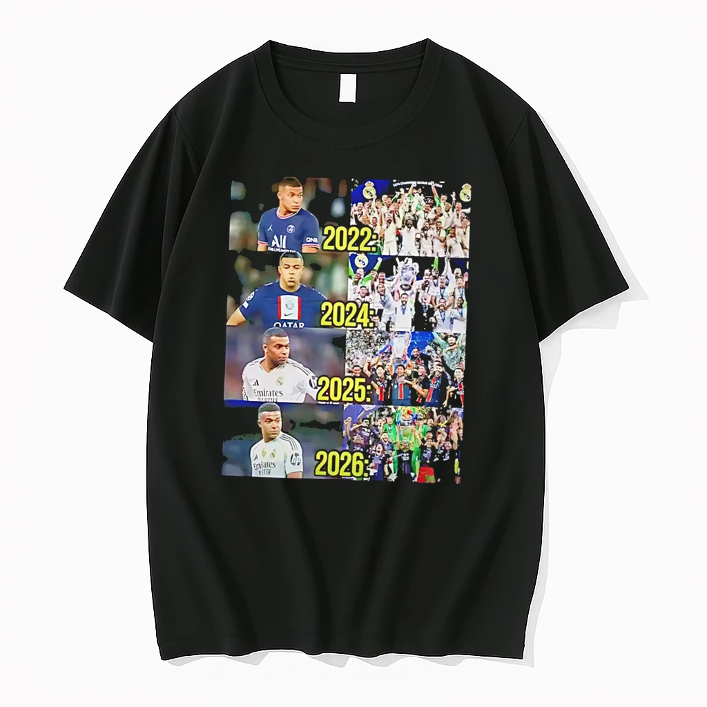 Officials Kylian Mbappe Real Madrid And Psg Career Timeline Collage Tee Premium T Shirt Sweatshirt Hoodie