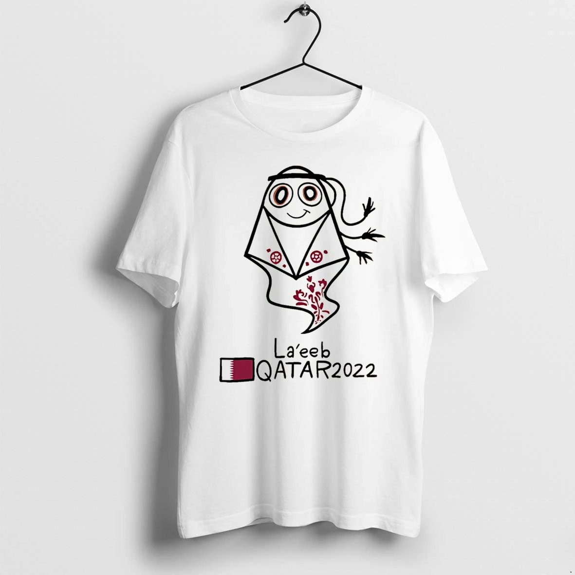 Officials Laeeb Qatar 2022 World Cup Mascot Fifa Tee Premium T Shirt Sweatshirt Hoodie