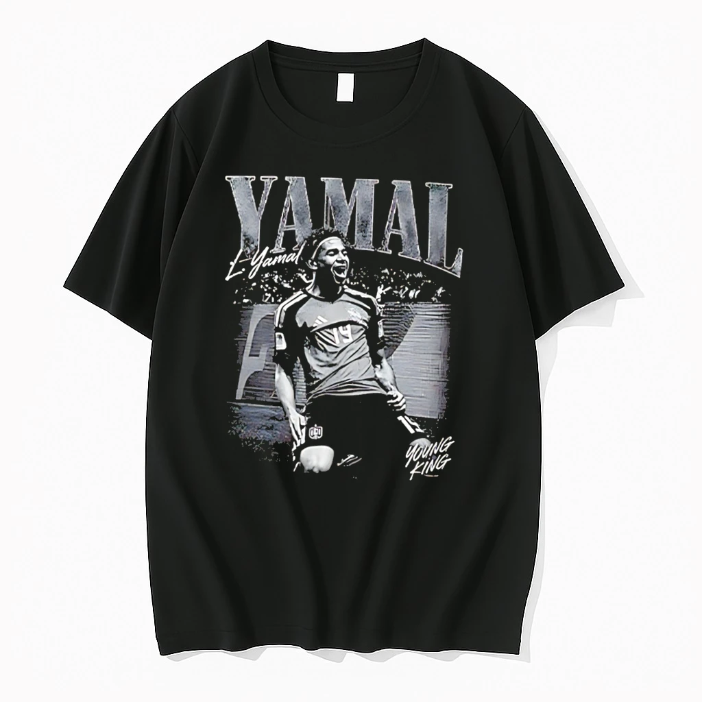 Officials Lamine Yamal Young King Spain Soccer No 19 Scream Tee Premium T Shirt Sweatshirt Hoodie