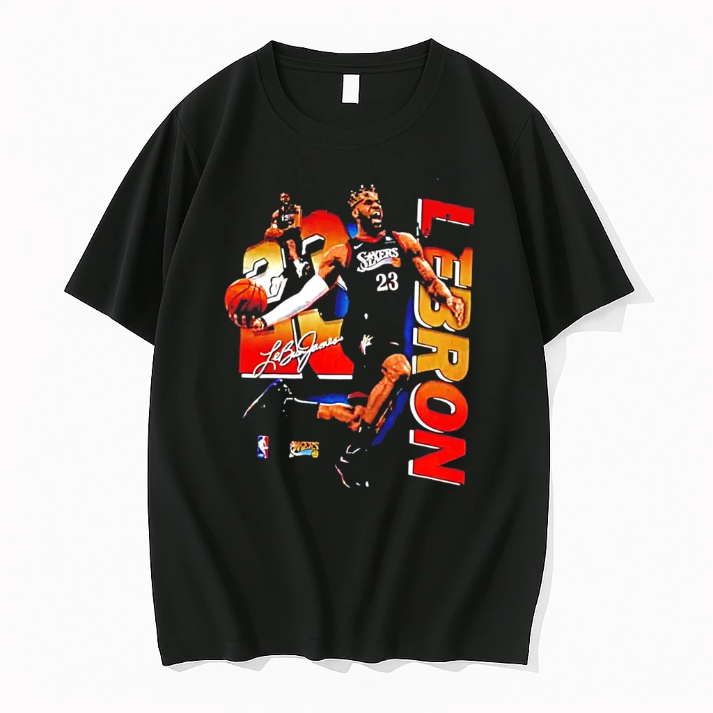 Officials Lebron James 23 Sixers Bootleg Style Philadelphia 76ers Signature Tee Premium T Shirt Sweatshirt Hoodie