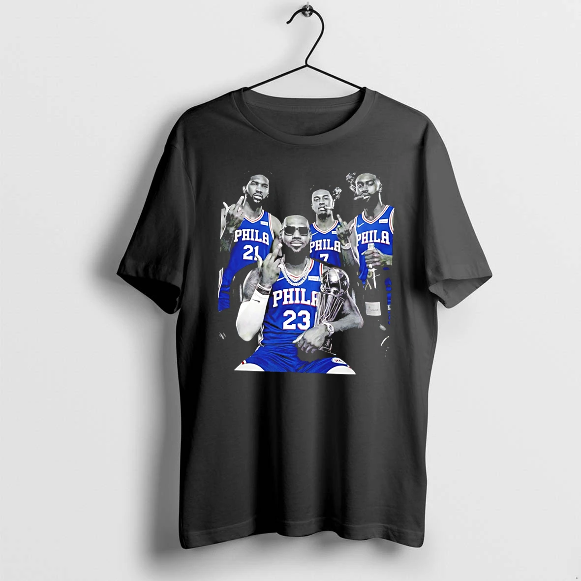 Officials Lebron Jamess Philadelphia 76ers Dream Team Tee Premium T Shirt Sweatshirt Hoodie