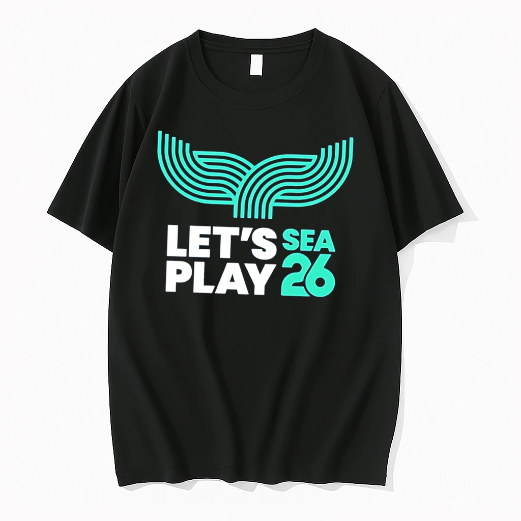 Officials Lets Sea Play 26 The Sound Blue Seattle Logo Tee Premium T Shirt Sweatshirt Hoodie