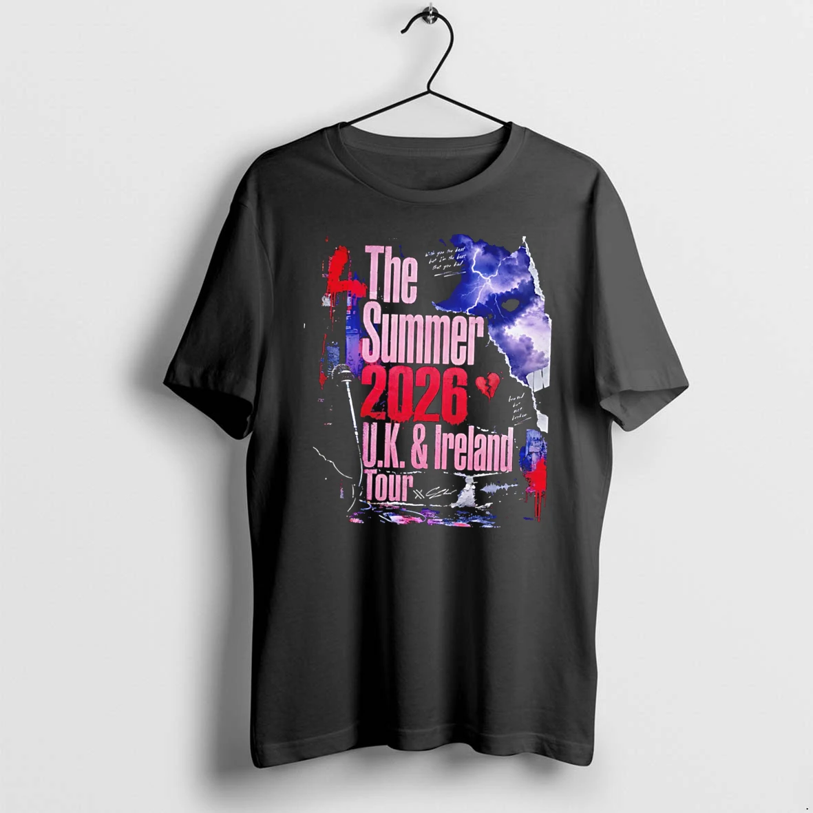 Officials Lewis Capaldi The Summer 2026 Uk Ireland Tour Tee Premium T Shirt Sweatshirt Hoodie