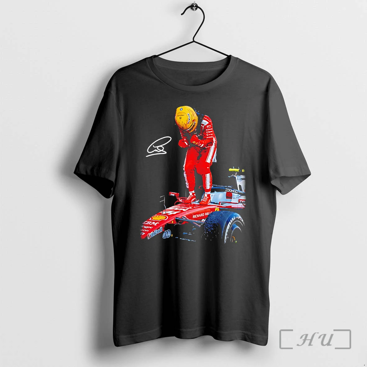 Officials Lewis Hamilton Back On Top 2026 Signature Tee Premium T Shirts Sweater Hoodie