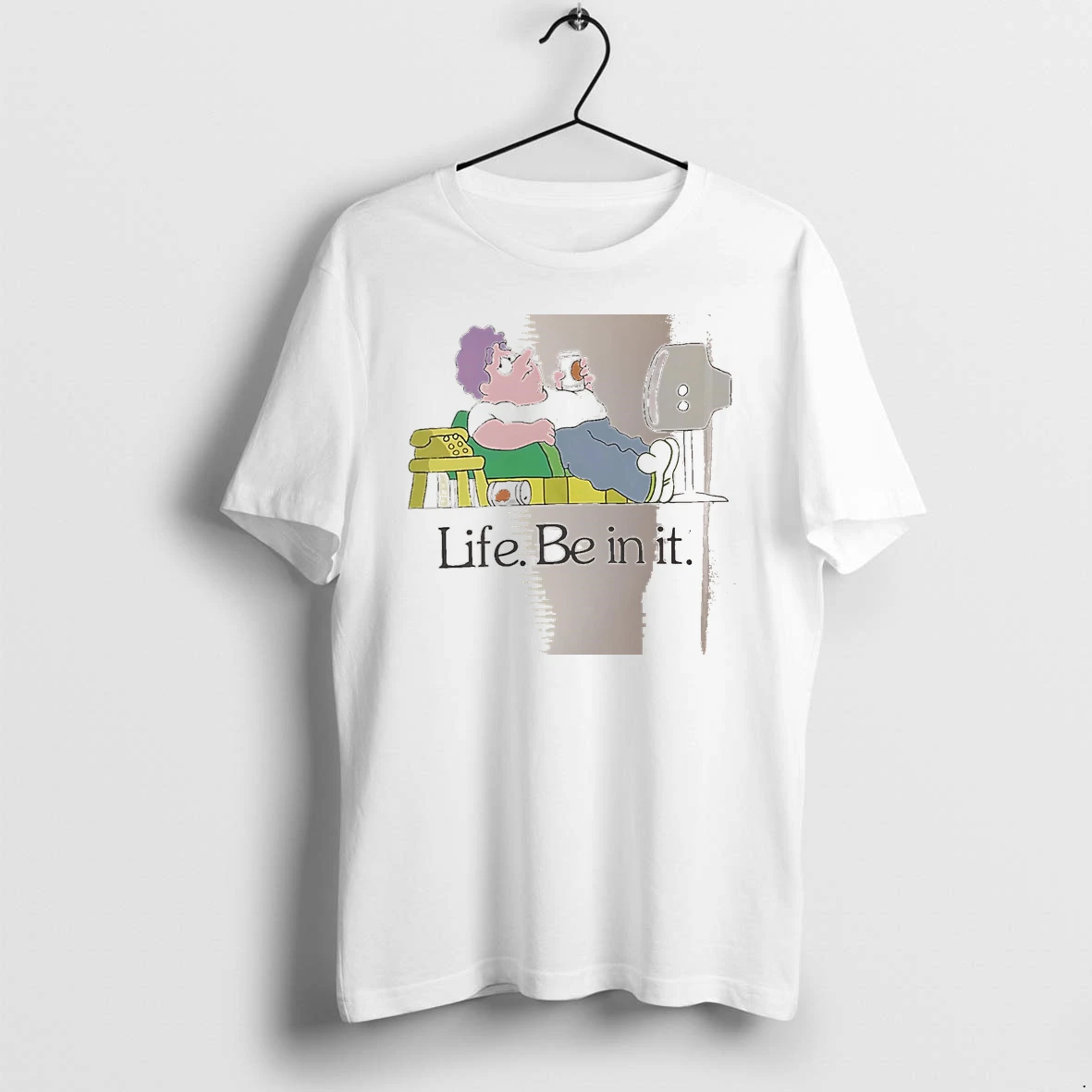 Officials Life Be In It Norm Character White Premium T Shirt Sweatshirt Hoodie